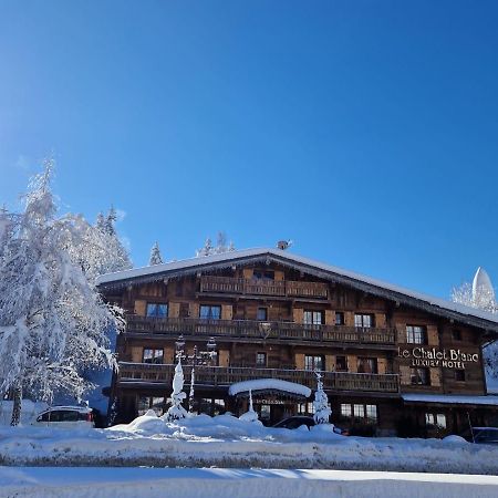 Le Chalet Blanc Межев Экстерьер фото