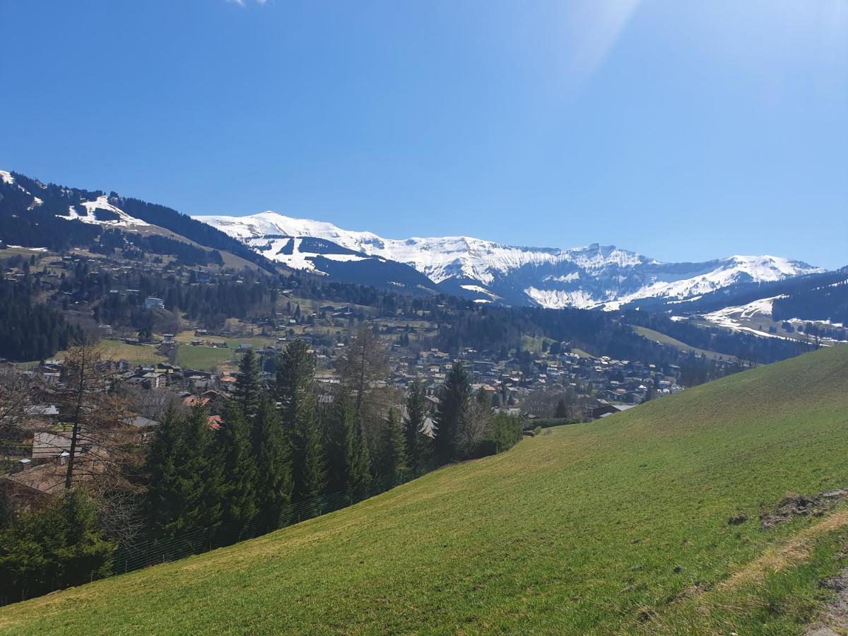 Le Chalet Blanc Межев Экстерьер фото