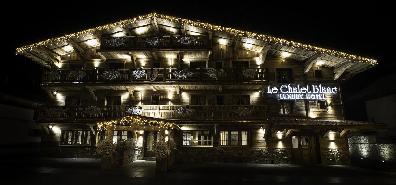 Le Chalet Blanc Межев Экстерьер фото
