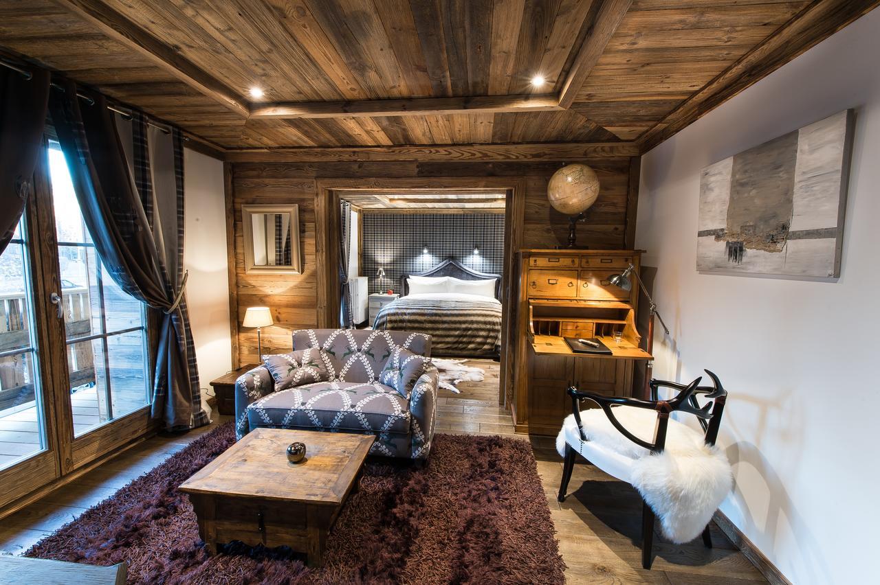Le Chalet Blanc Межев Экстерьер фото