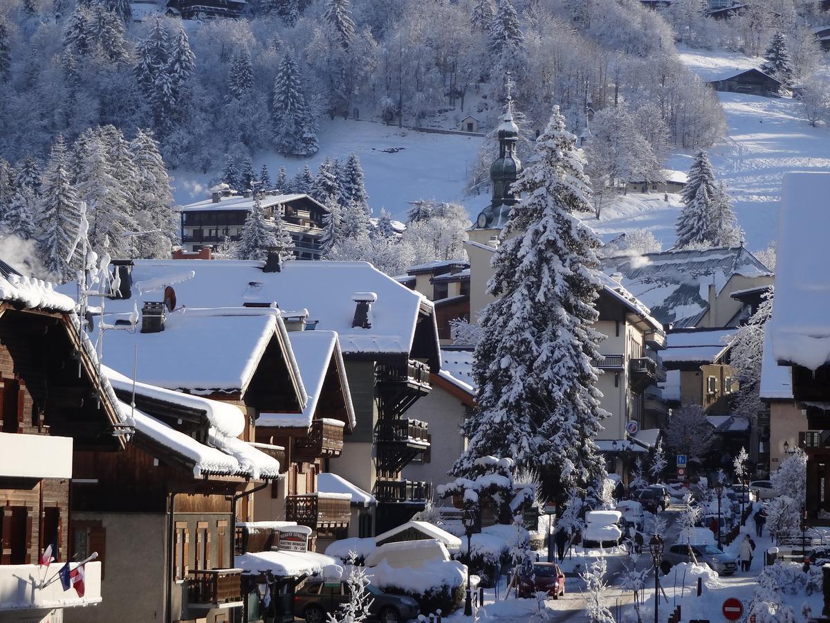 Le Chalet Blanc Межев Экстерьер фото